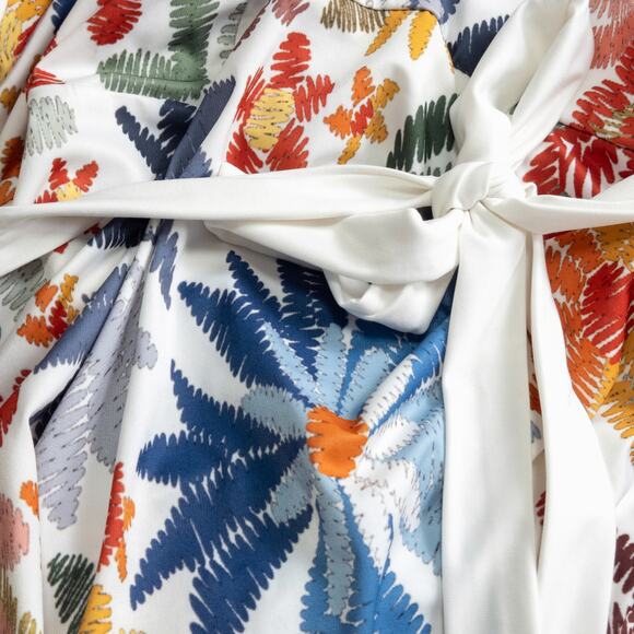 Lily by Firmiana Dress Floral Wrap Red Size XL Garden Party Layers - Picture 7 of 9